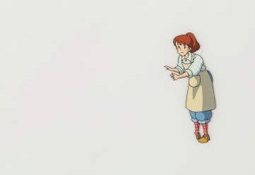 セル画「紅の豚」より Animation cel from PORCO ROSSO by